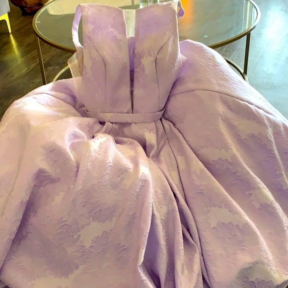 Sherri Hill Prom Dress Purple Floral